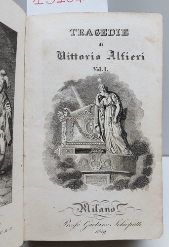 Vittorio alfieri tragedie due - alfieri,
