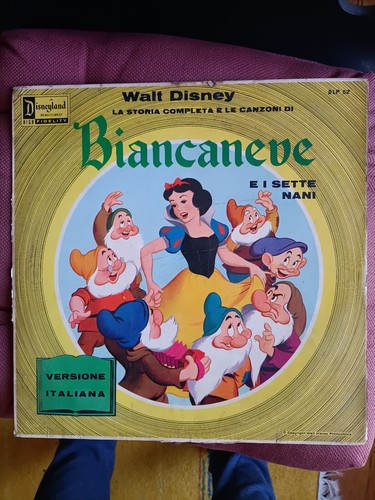 Vinile walt disney biancaneve - disney,