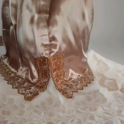 Mini slip mezzo raso marrone - slip,
