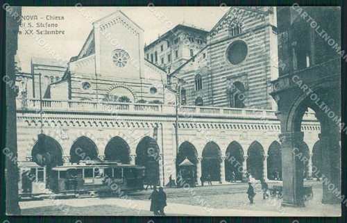 Genova città via - genova, settembre