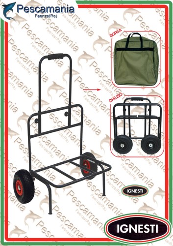 Carrello ignesti con ruote