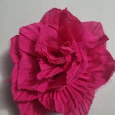 Spilla seta fiori - lg,