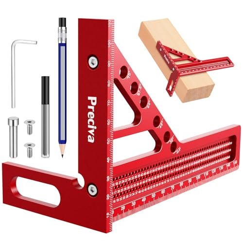 Squadra falegname con - 3d, da