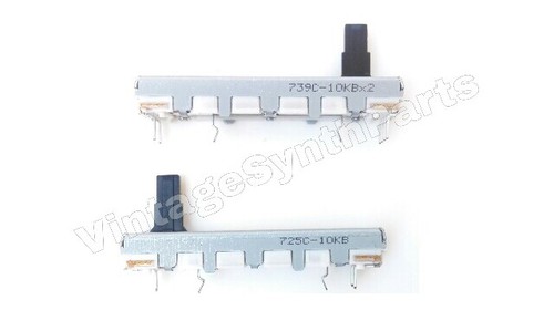 Slide potentiometers volume - slide,