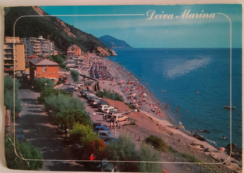 Cartolina epoca deiva marina - d'epoca,