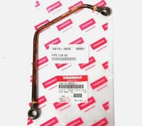 Tubo olio lubrificante yanmar - tubo,