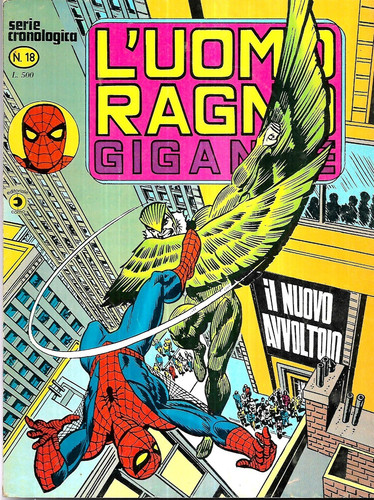 Uomo ragno gigante - l'uomo, n°