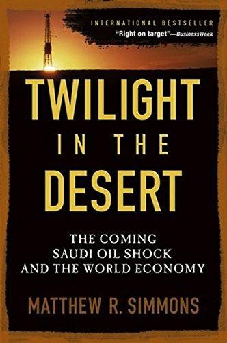 Twilight the desert - twilight, in
