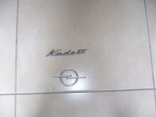 Opel kadett insigne époque - opel,