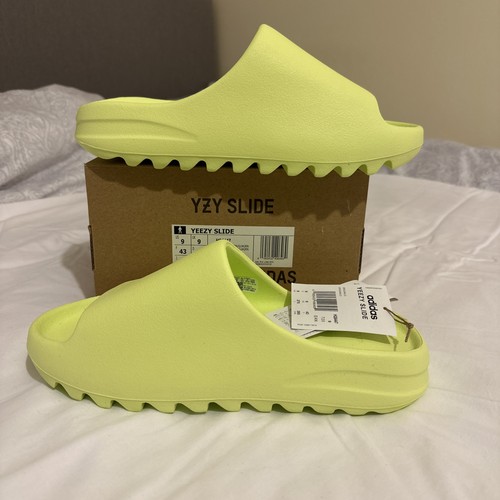 Adidas yeezy slide glow green - slide,