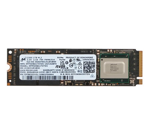 Micron 2300 nvme 1000 - nvme, gb