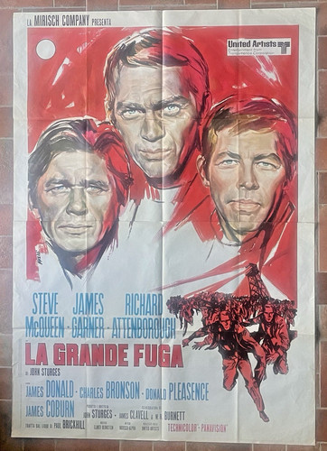 Manifesto grande fuga 1963 - manifesto,