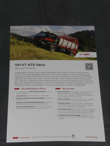 Aebi 470 vario - tp/vt,