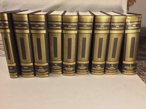 Enciclopedia del 900 treccani - enciclopedia,