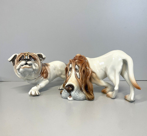 Scultura ceramica cacciapuoti - ceramica,
