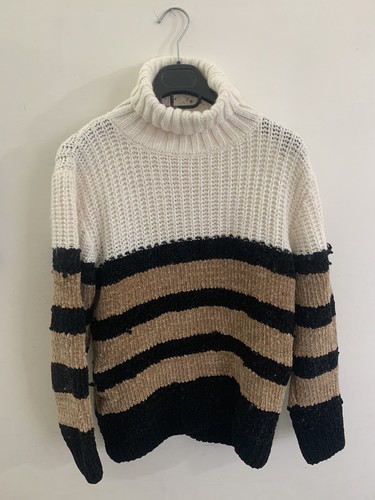 Felpa maglione collo alto