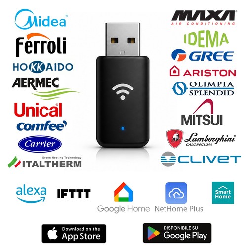 Smartkit usb wifi clima google - wifi,