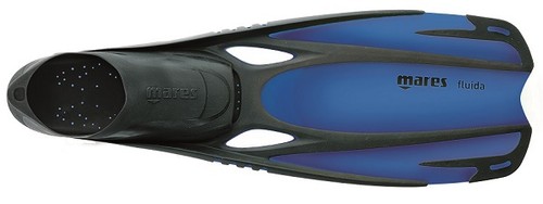 Pinne mares fluida blu nero - pinne, blu/nero