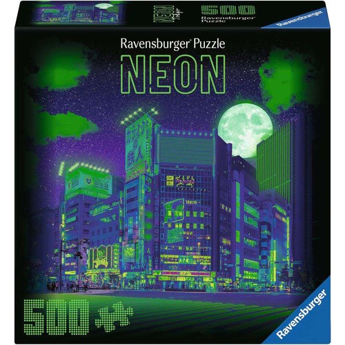 Ravensburger neon tokyo - neon, puzzle