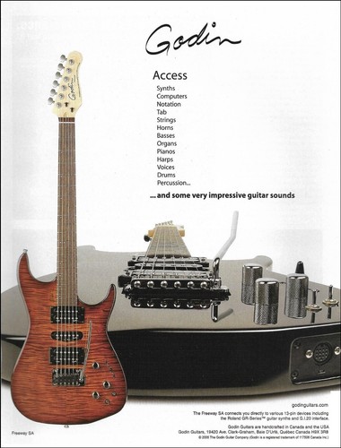 Chitarra elettrica godin - chitarra,