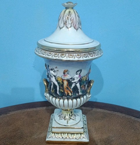 Vaso urna ceramica keramos - urna,
