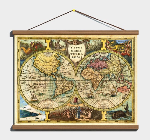 Antica vecchia antica mappa