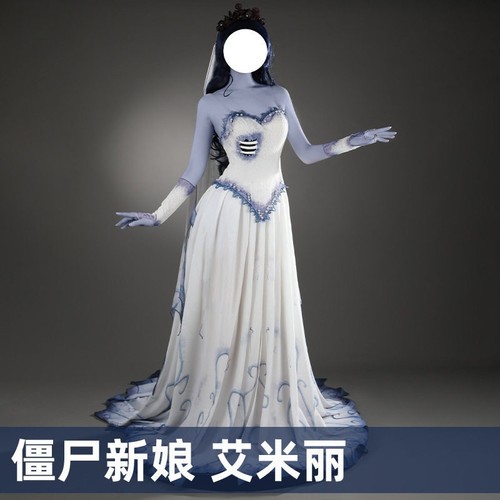 Costume vestito cadavere sposa