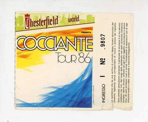 Biglietto concerto riccardo - concerto,