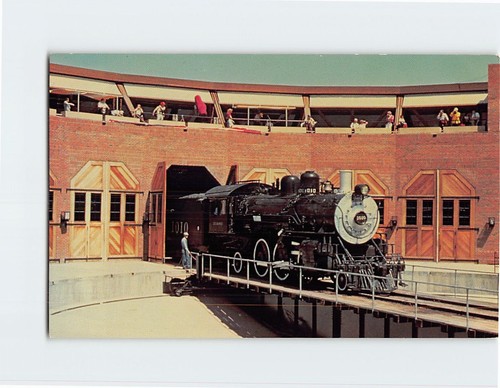 Cartolina santa fes locomotiva - cartolina,