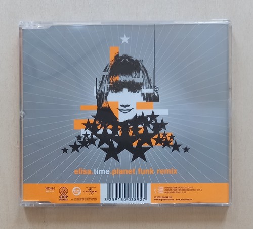Single elisa time planet - cd,