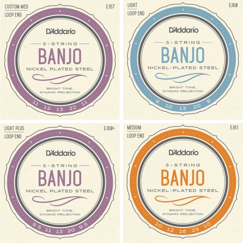 Addario corde banjo - corde,