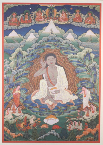 Poster milarepa thangka - milarepa,,
