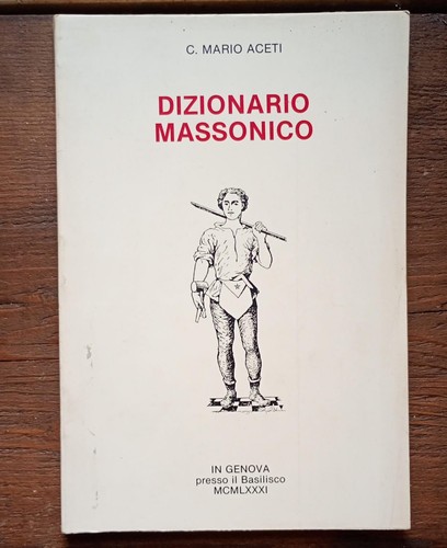 Libro dizionario massonico - libro, c