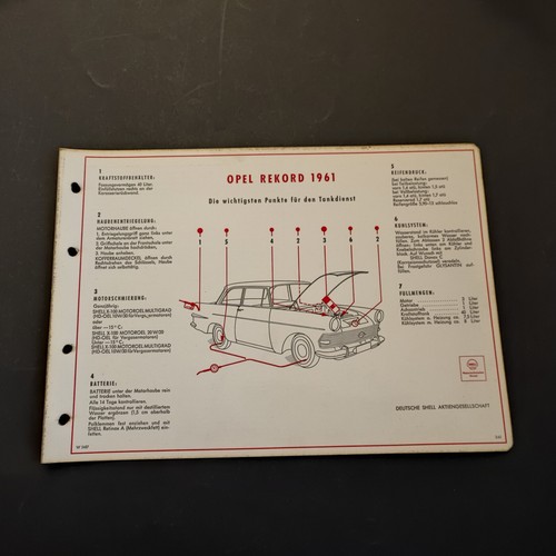 Piano lubrificazione opel - piano, di