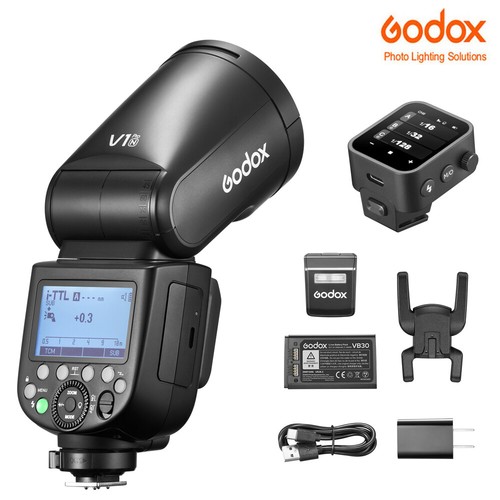 Godox v1pro testa - v1pro-n, rotonda