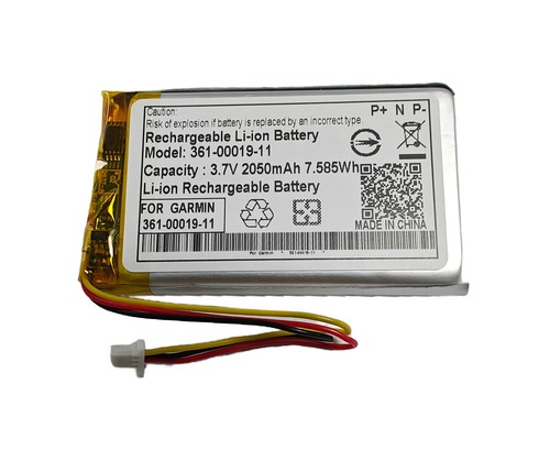 Batteria 2050mah per garmin - 2050mah,