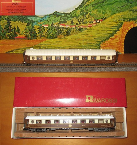 Rivarossi 242 carrozza ciwl - carrozza,