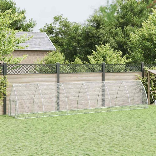 Gabbia per polli argento - gabbia,