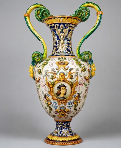 Vaso monumentale colonnata - monumentale,