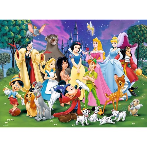 Puzzle 200 disney - puzzle,