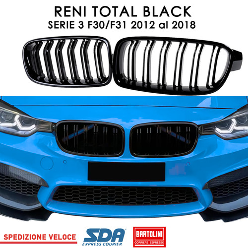 Reni griglia mascherina nera - reni,