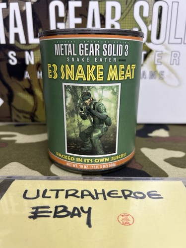 Metal gear solid - can, promo
