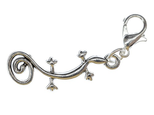 Charm salamandra ciondolo