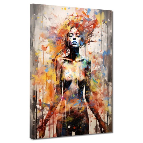 Quadro moderno stampa tela - su,