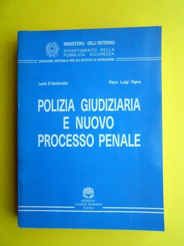 Libri polizia giudiziaria - libri, e