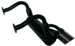 Marmitta sportiva con due
