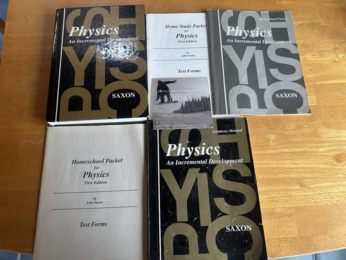 Saxon physics textbook - saxon,