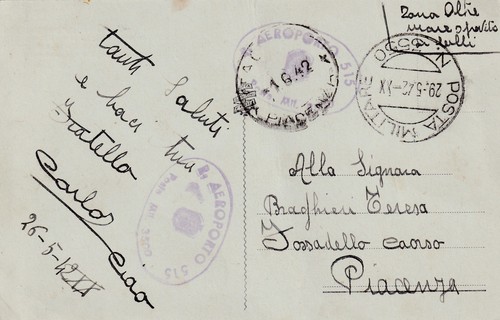 Cartolina militare franchigia - cartolina, ,franchigia
