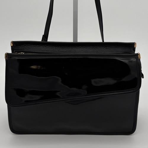 Vtg etra black patent - vtg,