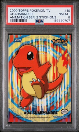 2000 topps pokemon charmander - 2000,